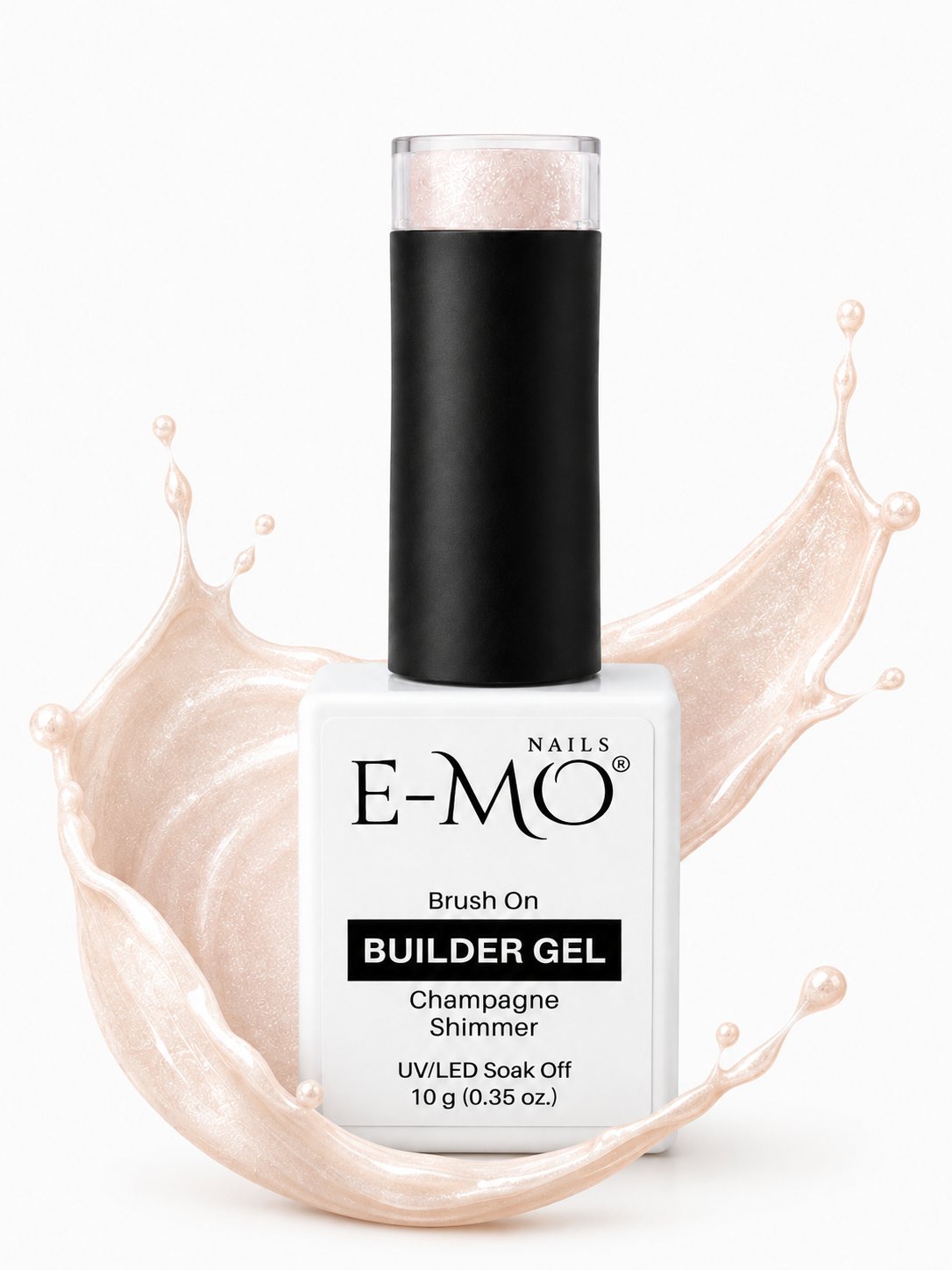 Builder Gel - Brush On - Champagne Shimmer