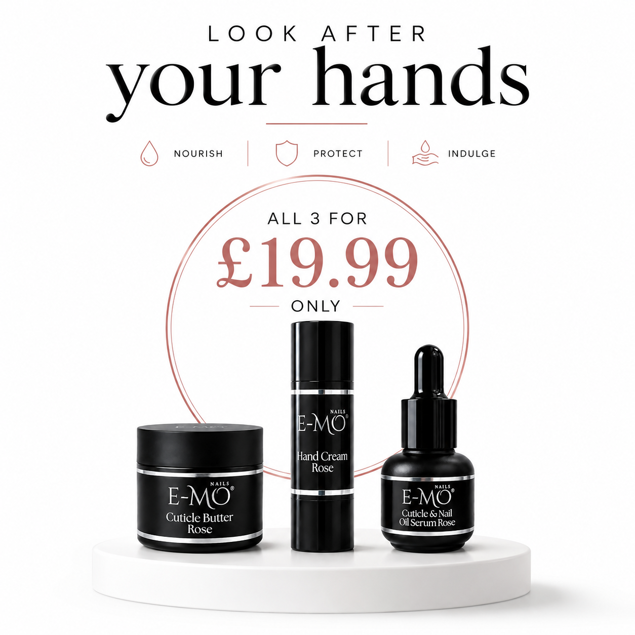 E-MO Self Care Bundle – Rose Collection