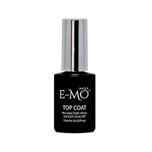 Top Coat , No-Wipe Finish 12ml