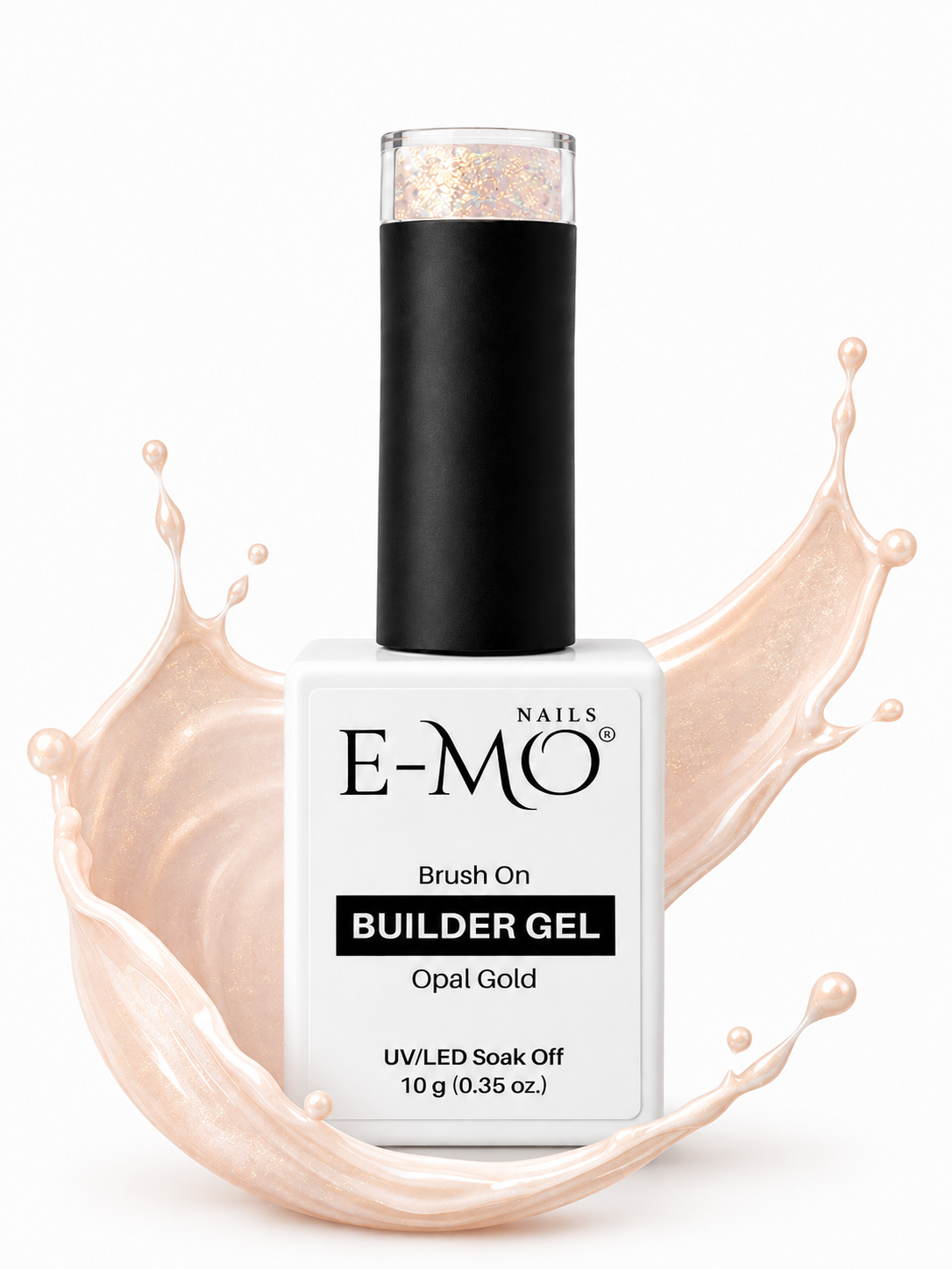 Builder Gel - Brush On, Opal Gold