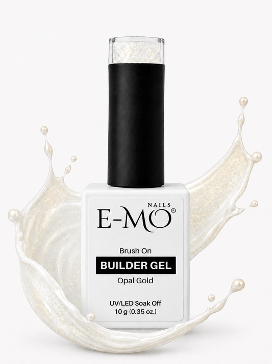 Builder Gel - Brush On, Opal Gold