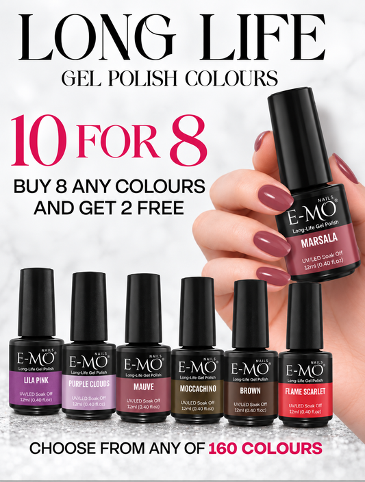 Gel Polish Colours 10 For 8